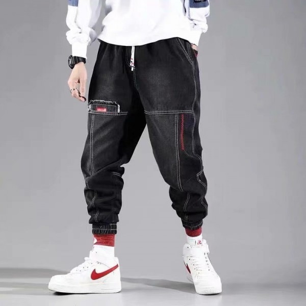 Men Autumn Winter Fashion Casual Plus Size Jogger ...